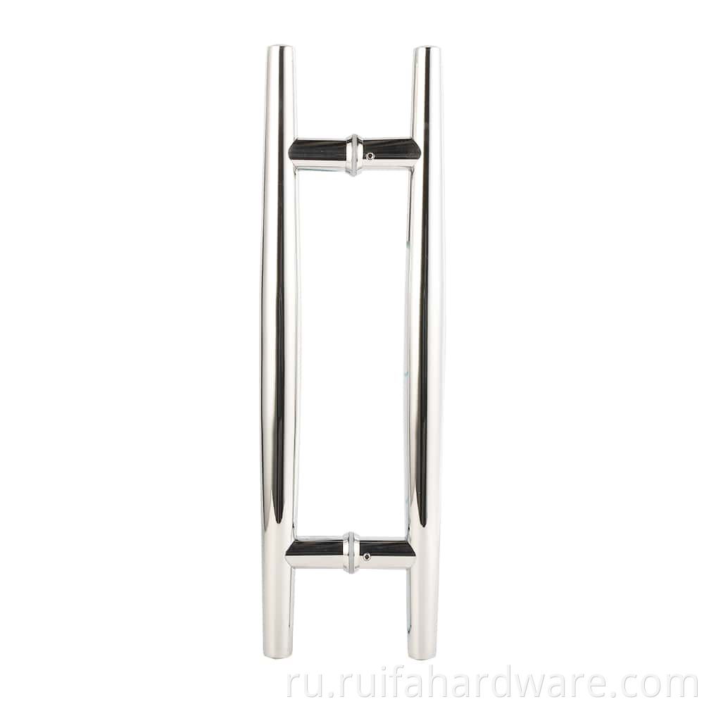 Round Tube Glass Door Handles (5)